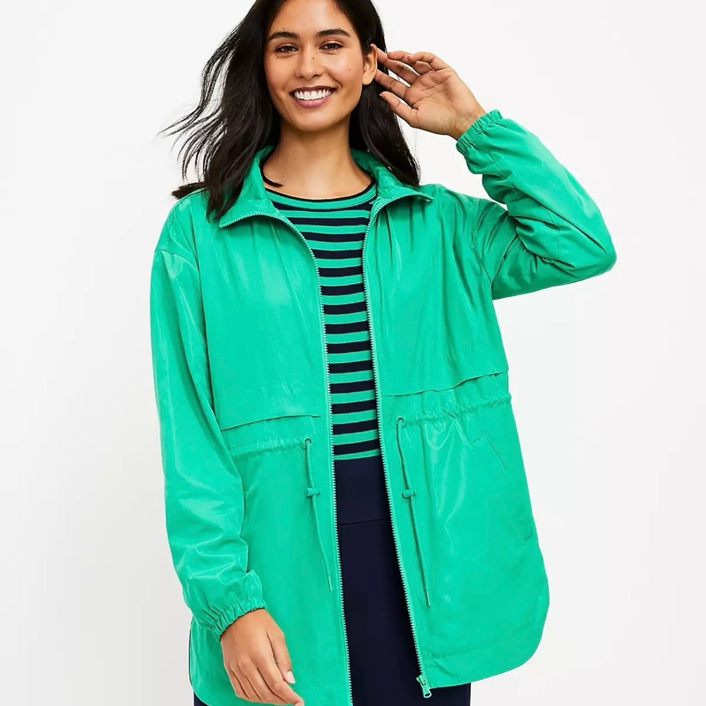 Lou & Grey Anorak Green Lighweight Jacket
